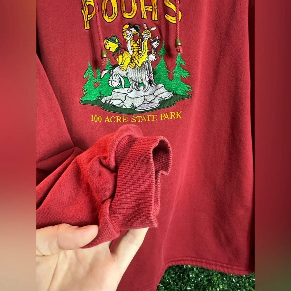 Vintage Pooh's 100 Acre State Park Embroidered Hoodie - Picture 5 of 10